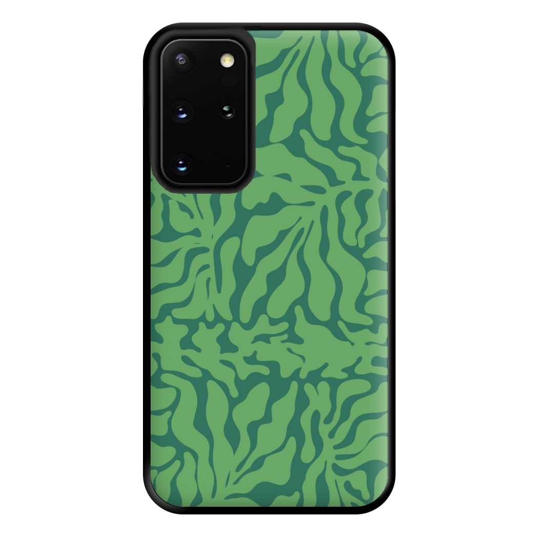 Green Leaves - Foliage Phone Case for Galaxy S20 Plus