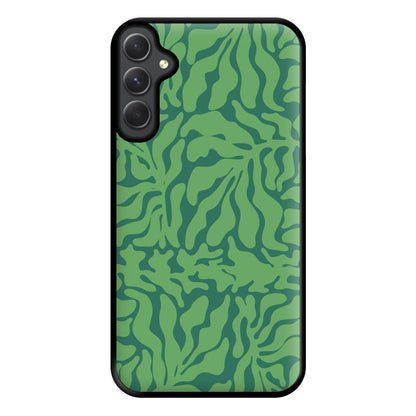 Green Leaves - Foliage Phone Case for Galaxy A54