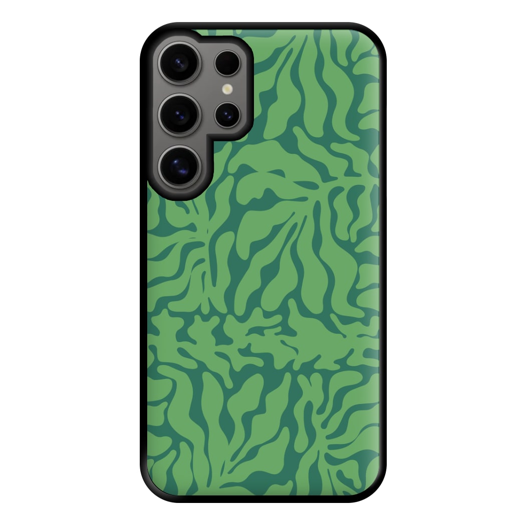 Green Leaves - Foliage Phone Case for Galaxy S24 Ultra