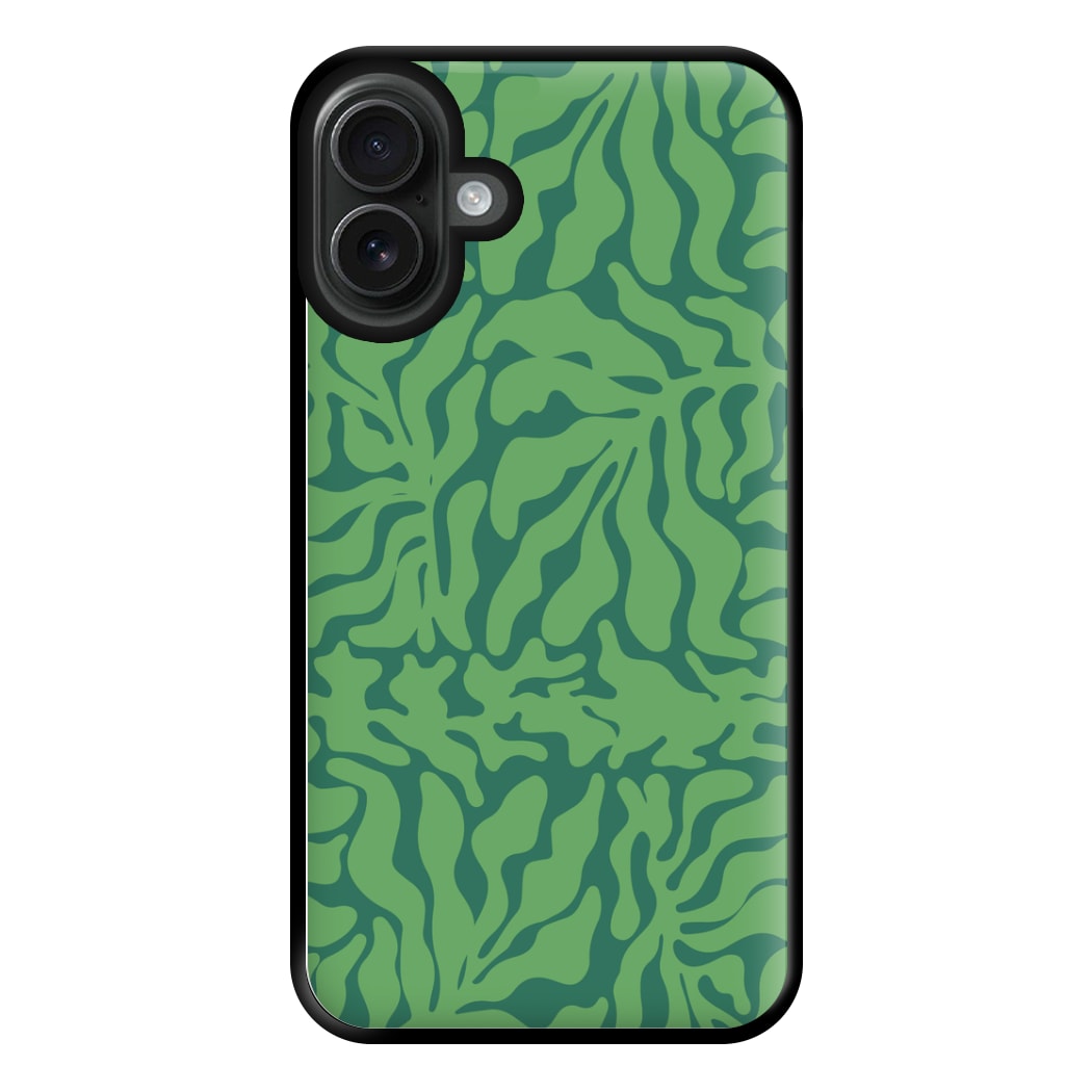 Green Leaves - Foliage Phone Case for iPhone 16 Plus