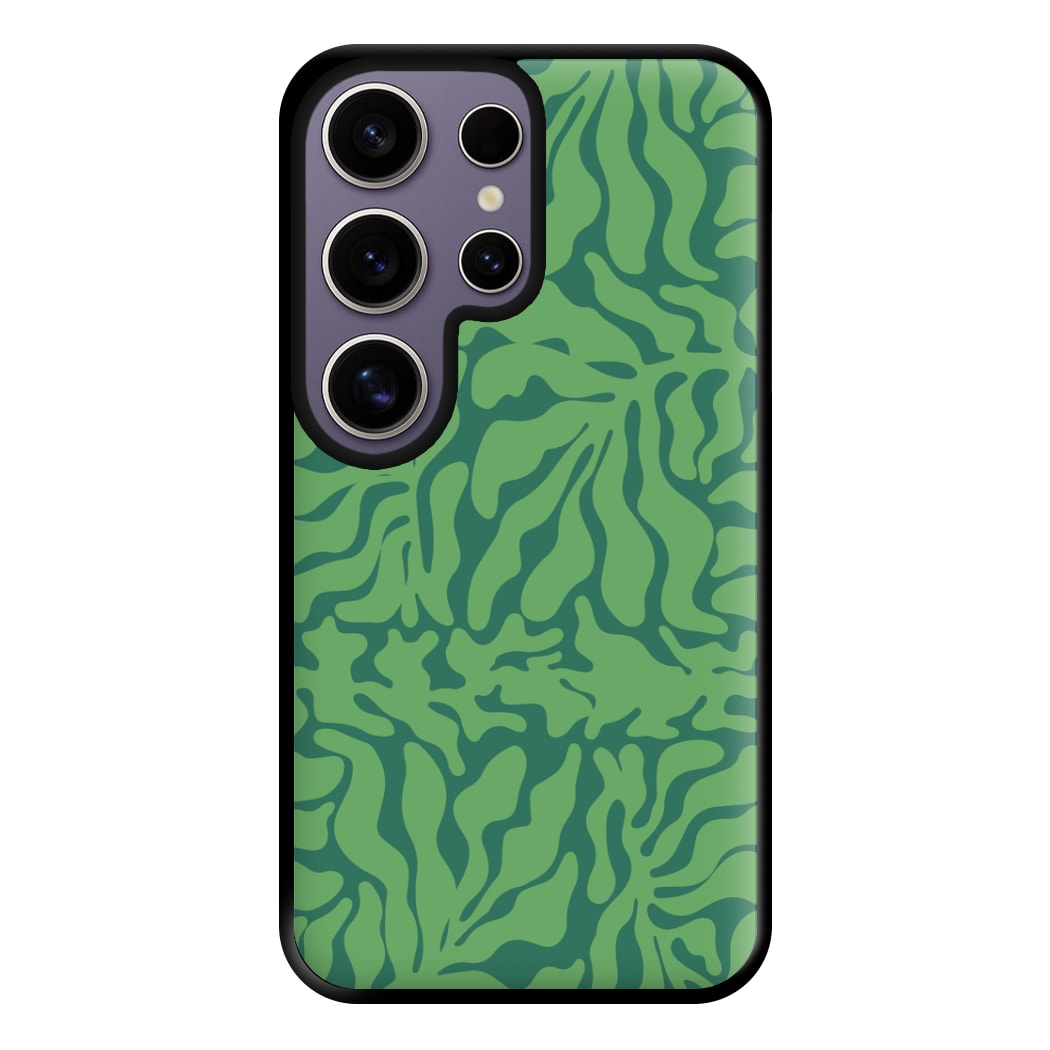 Green Leaves - Foliage Phone Case for Galaxy S25 Ultra