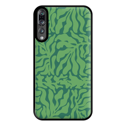 Green Leaves - Foliage Phone Case for Huawei P20 Pro