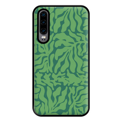 Green Leaves - Foliage Phone Case for Huawei P30