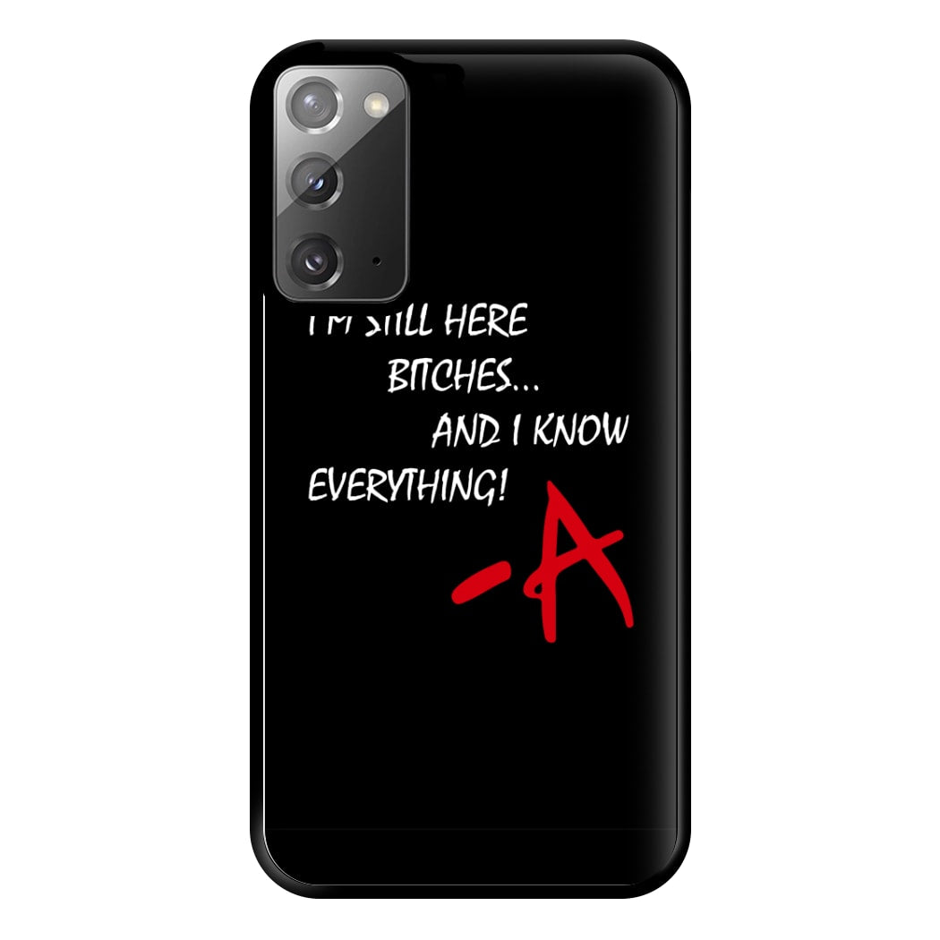 I'm Still Here - PLL Phone Case for Galaxy Note 20 Ultra