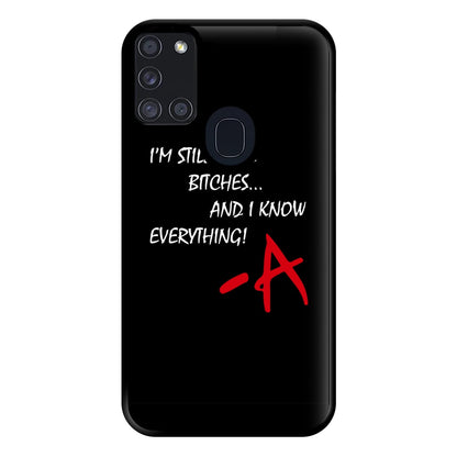 I'm Still Here - PLL Phone Case for Galaxy A21s