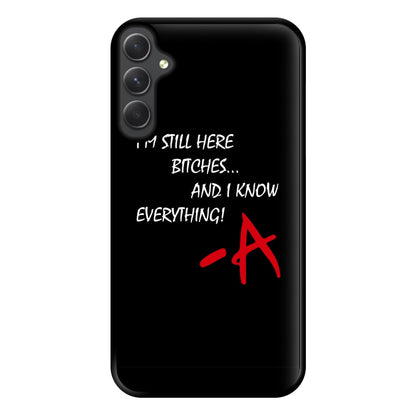 I'm Still Here - PLL Phone Case for Galaxy A14