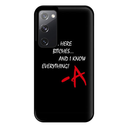 I'm Still Here - PLL Phone Case for Galaxy S20FE