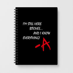 I'm Still Here - Pretty Little Liars Notebook - Fun Cases