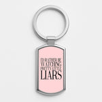 Rather Be Watching PLL... Silver Keyring