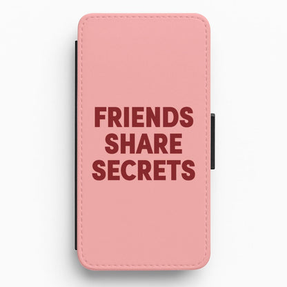 Friends Share Secrets - Pretty Little Liars Flip / Wallet Phone Case