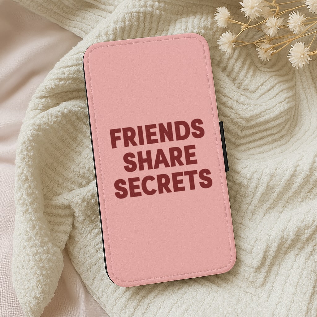 Friends Share Secrets - Pretty Little Liars Wallet Phone Case