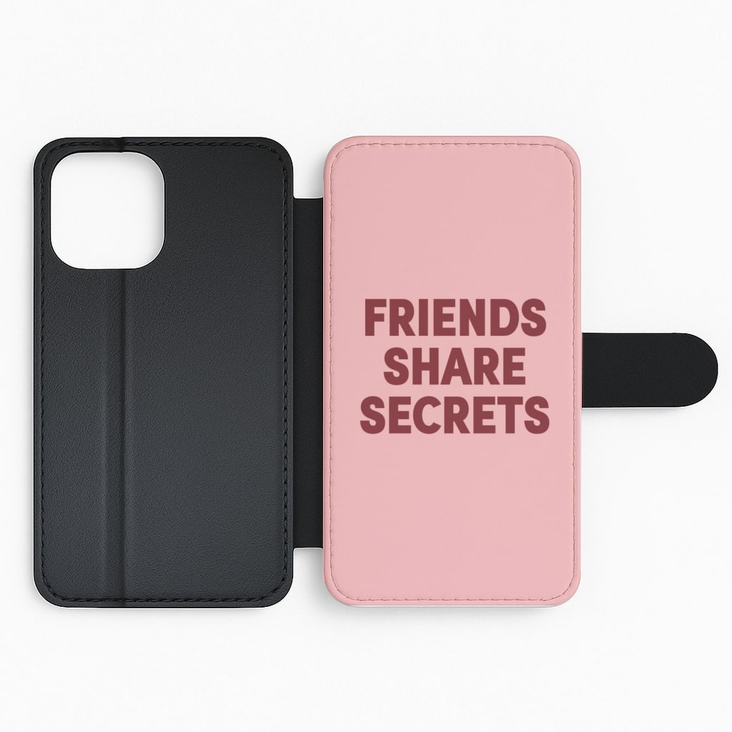 Friends Share Secrets - Pretty Little Liars Flip Phone Case