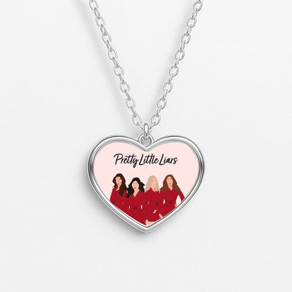 Girls - PLL Heart Necklace