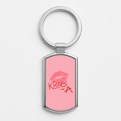 Kisses - A - Pretty Litte Liars Silver Keyring