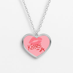 Kisses - A - Pretty Litte Liars Heart Necklace