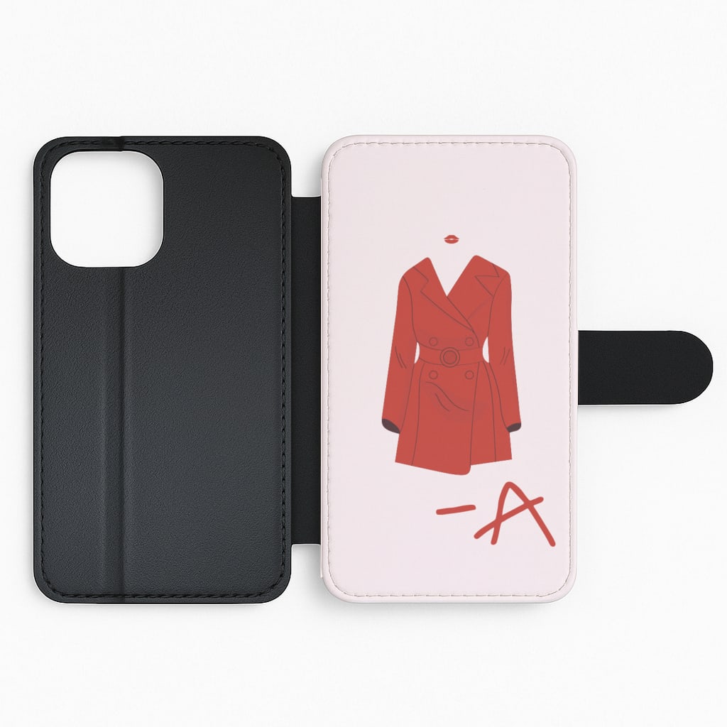 Red Coat - Pretty Little Liars Flip Phone Case