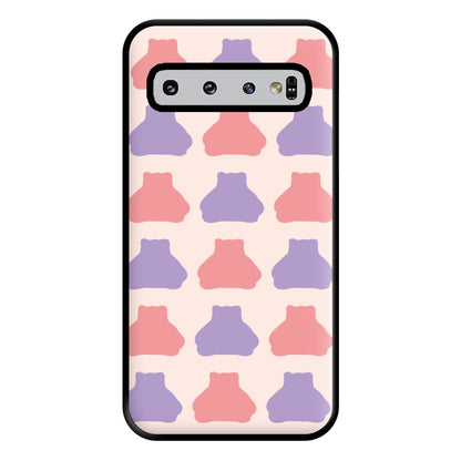 Snorlex pattern Phone Case for Galaxy S10 Plus