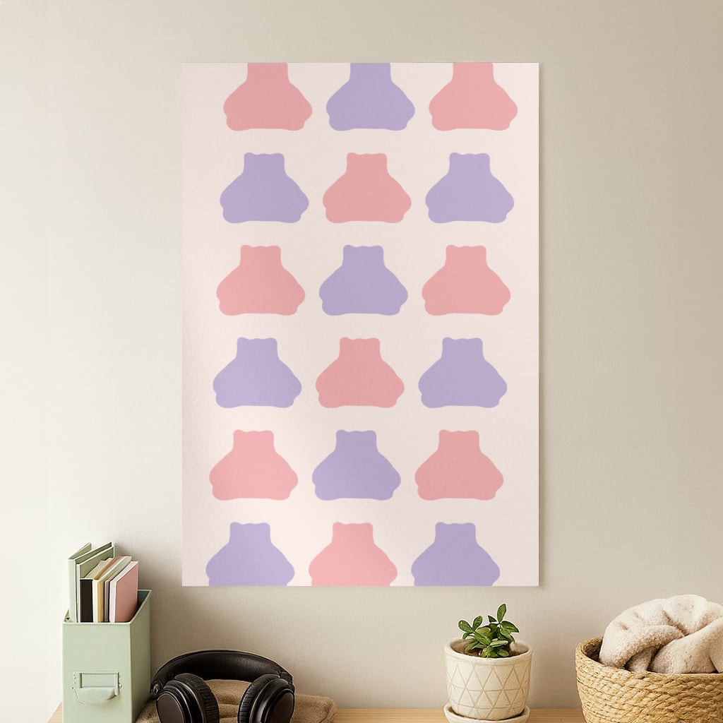 Snorlex pattern Poster