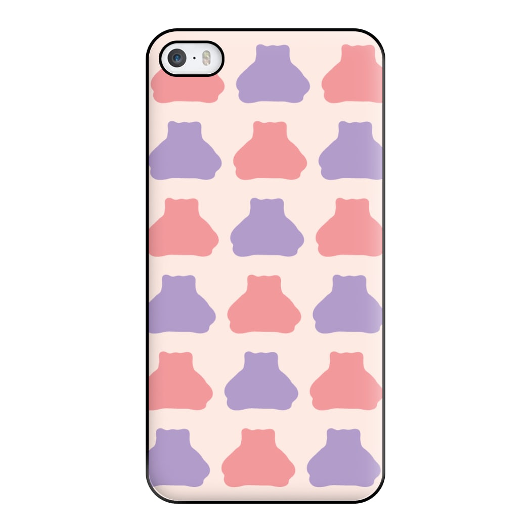 Snorlex pattern Phone Case for iPhone 5 / 5s / SE 2016