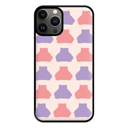 Snorlex pattern Phone Case for iPhone 13 Pro Max