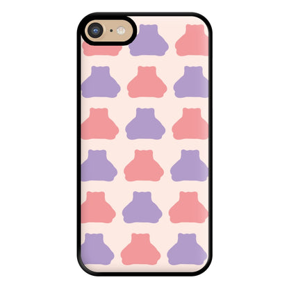 Snorlex pattern Phone Case for iPhone 6 / 7 / 8 / SE