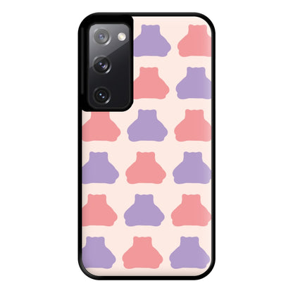 Snorlex pattern Phone Case for Galaxy S20FE