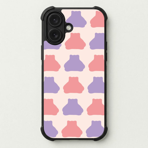 Snorlex pattern Phone Case — Bumper case