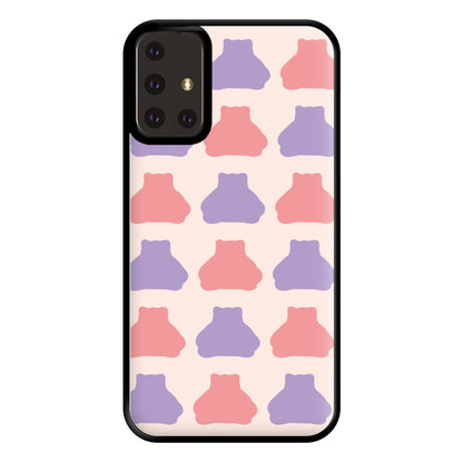 Snorlex pattern Phone Case for Galaxy A71