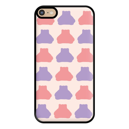 Snorlex pattern Phone Case for iPhone 6 Plus / 7 Plus / 8 Plus