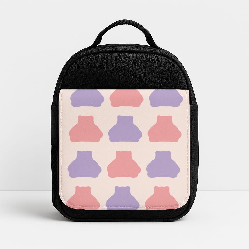 Snorlex pattern Insulated Lunchbox