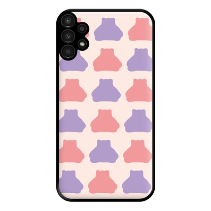 Snorlex pattern Phone Case for Galaxy A13