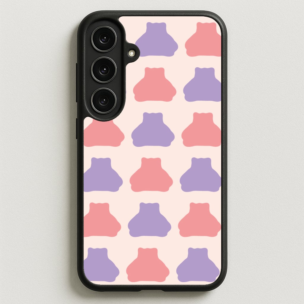Snorlex pattern Phone Case for Galaxy S25FE