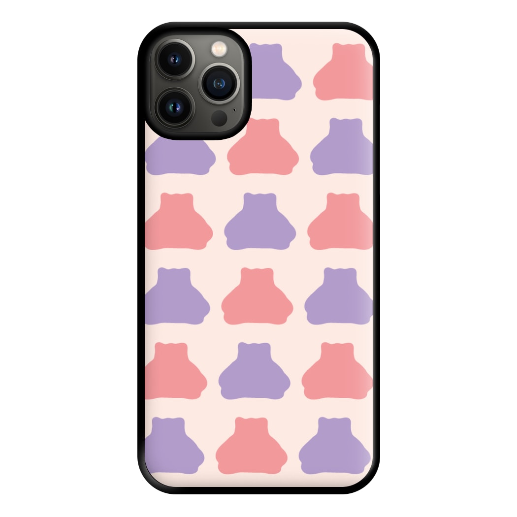 Snorlex pattern Phone Case for iPhone 13