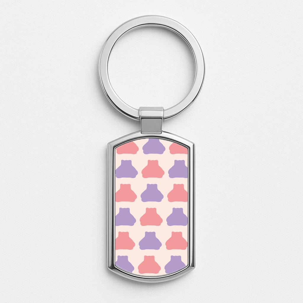 Snorlex pattern Luxury Keyring
