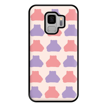 Snorlex pattern Phone Case for Galaxy S9 Plus