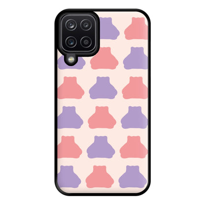 Snorlex pattern Phone Case for Galaxy A12