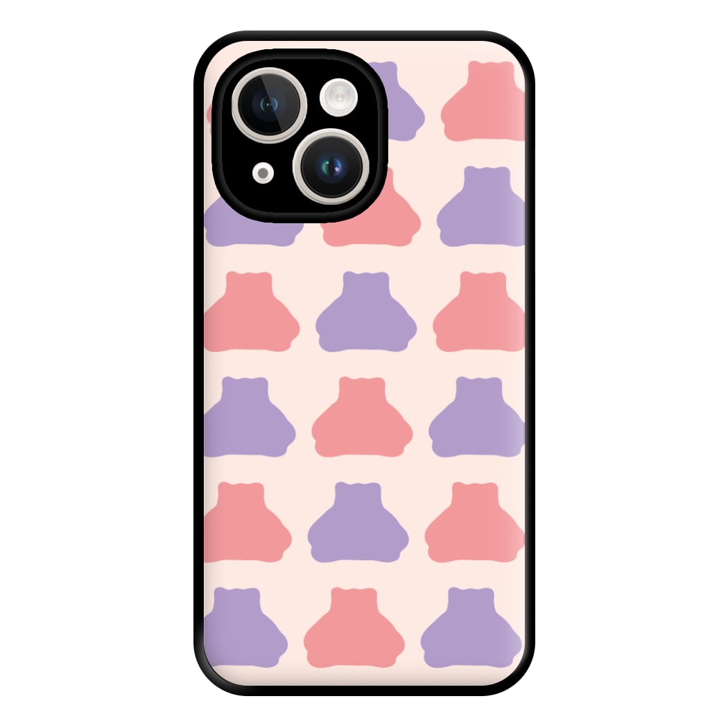 Snorlex pattern Phone Case for iPhone 14 Plus