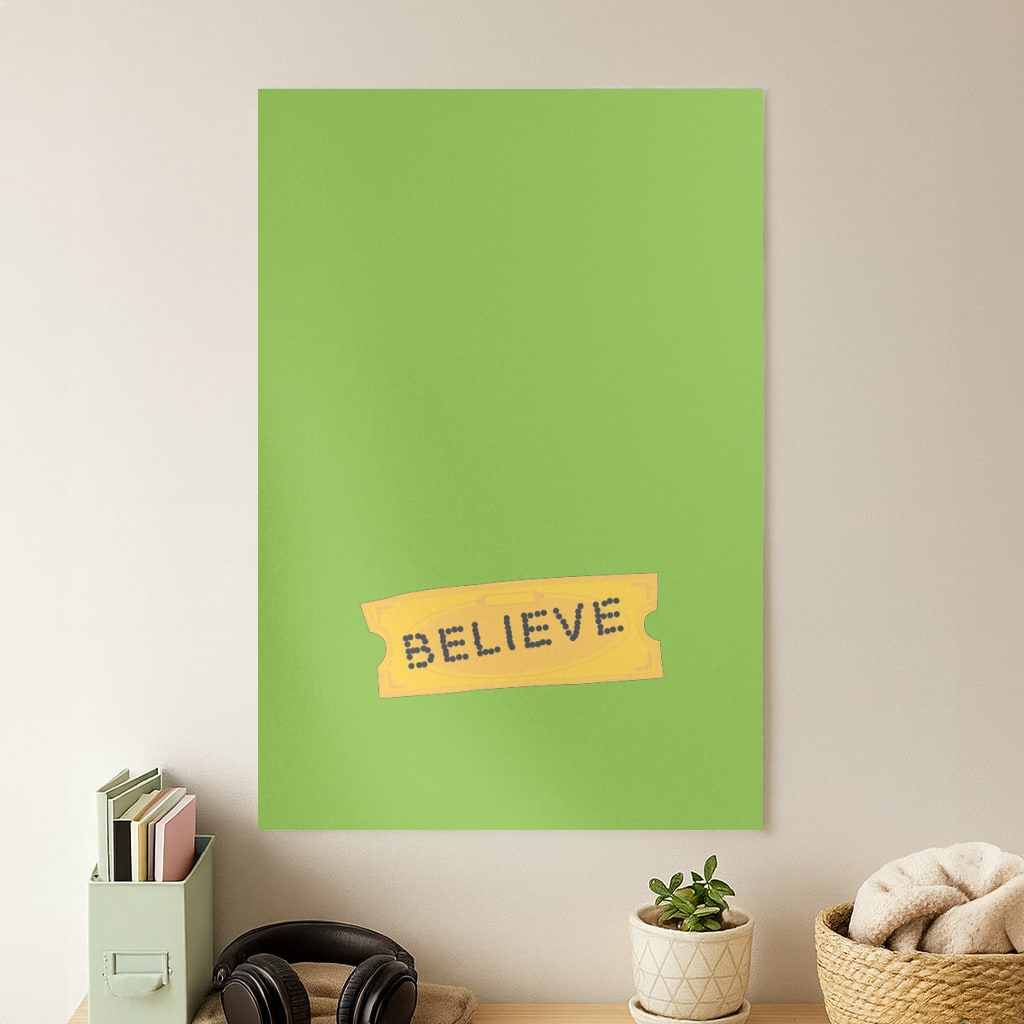 Believe - Polar Christmas Poster