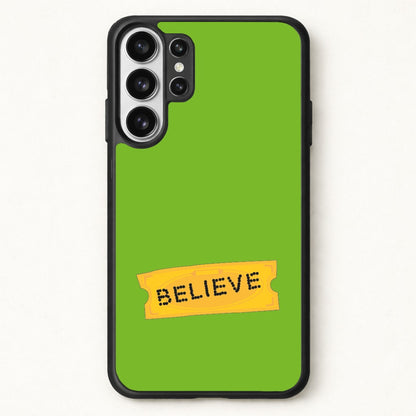 Believe - Polar Christmas Phone Case for Galaxy S26 Ultra