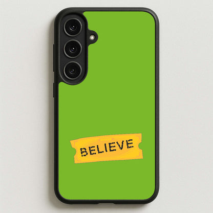 Believe - Polar Christmas Phone Case for Galaxy S25FE