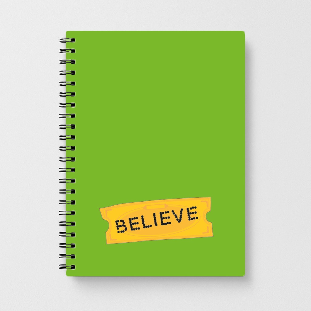 Believe - Polar Christmas Notebook