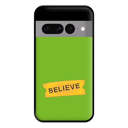 Believe - Polar Christmas Phone Case for Google Pixel 7 Pro