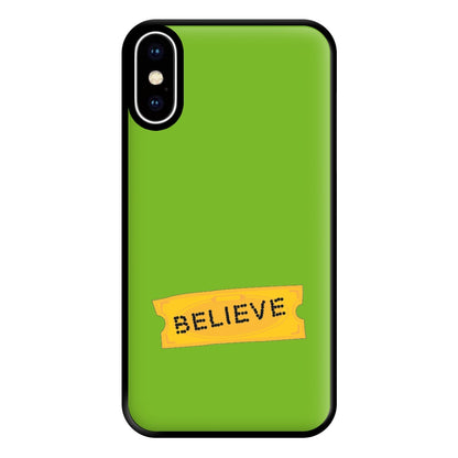 Believe - Polar Christmas Phone Case for iPhone XS Max