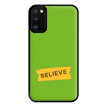 Believe - Polar Christmas Phone Case for Galaxy A41