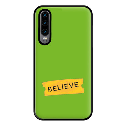 Believe - Polar Christmas Phone Case for Huawei P30