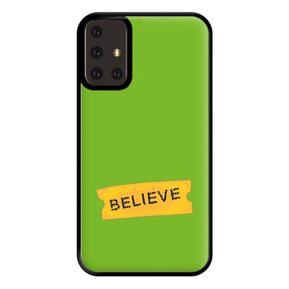 Believe - Polar Christmas Phone Case for Galaxy A71