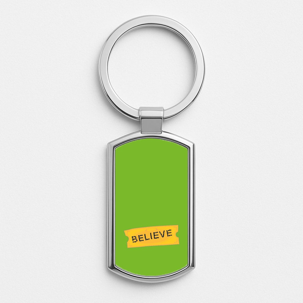 Believe - Polar Christmas Luxury Keyring