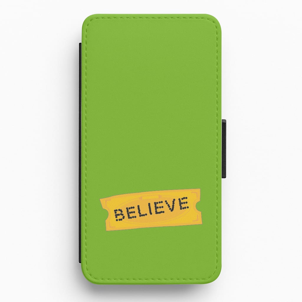 Believe - Polar Christmas Flip / Wallet Phone Case