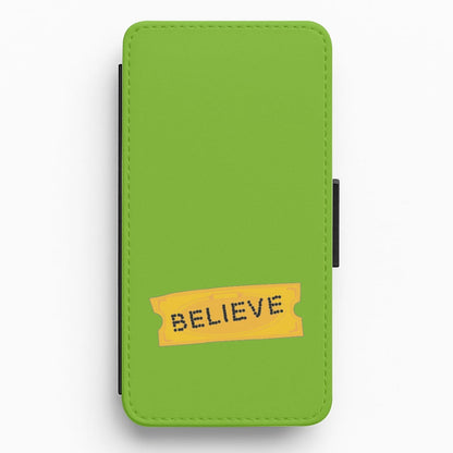 Believe - Polar Christmas Flip / Wallet Phone Case