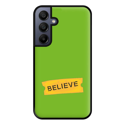 Believe - Polar Christmas Phone Case for Galaxy A15